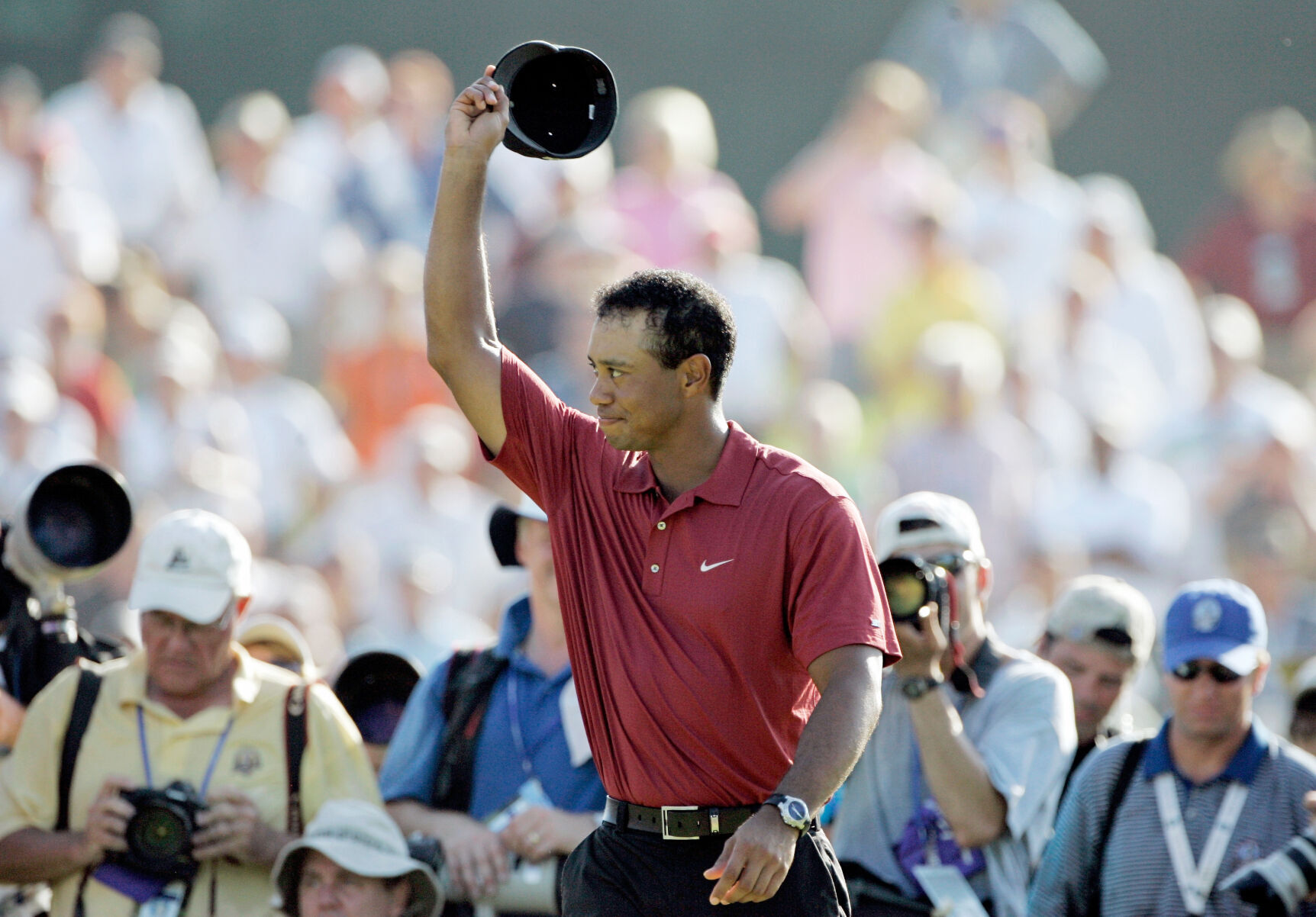2007: Tiger Woods wins PGA Championship for 13th career major